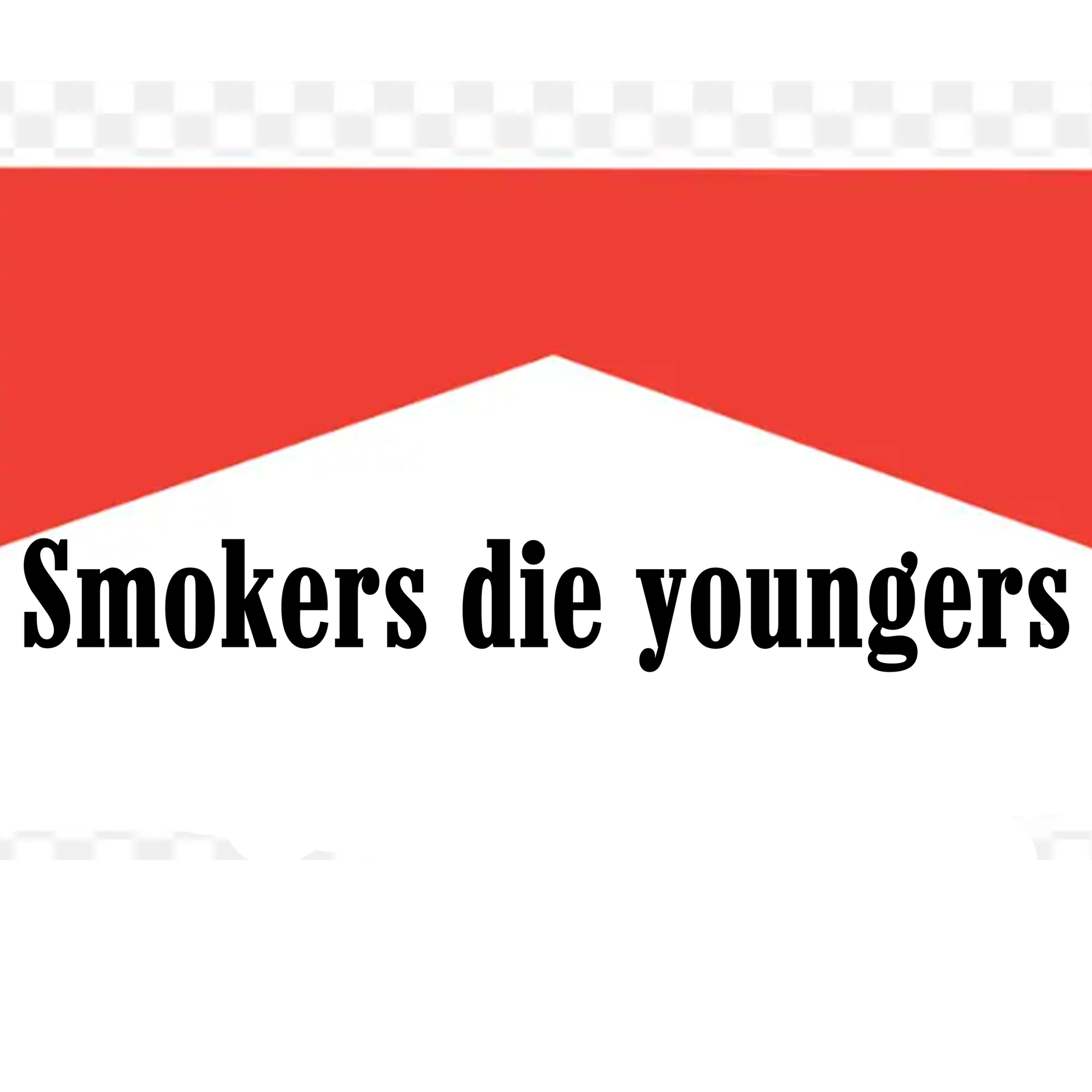 Smokers die youngers photo